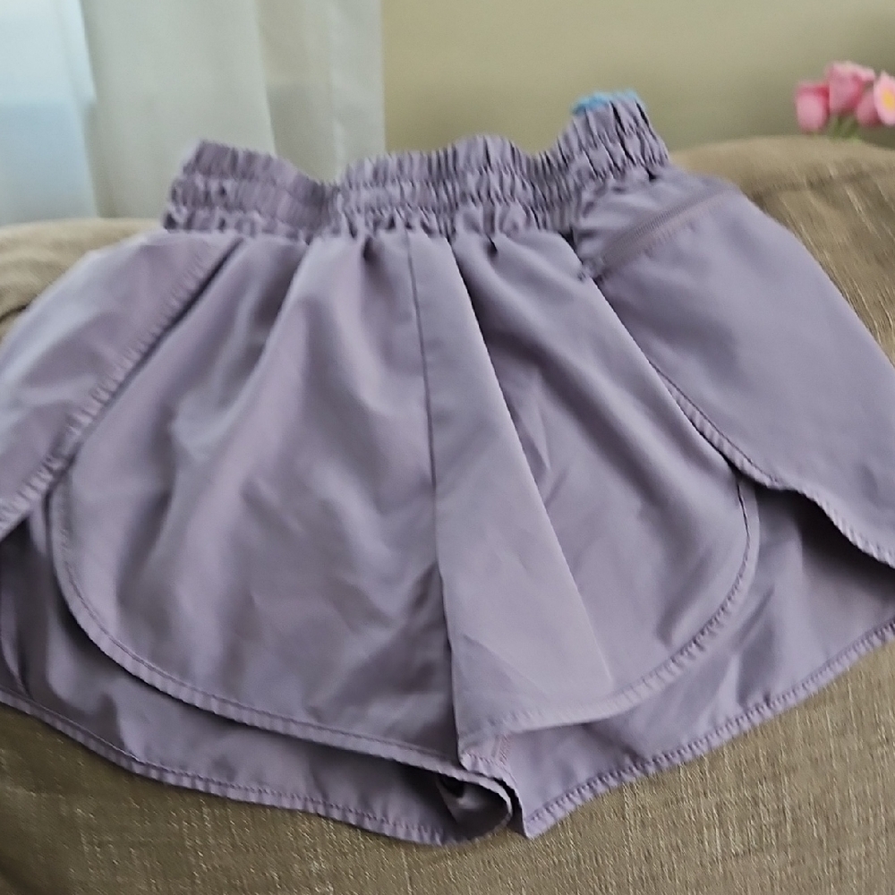 Purple Athletic Shorts